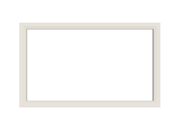 Andersen 400 Series Specialty Rectangle Window 60" Wide Fixed Vinyl Exterior Wood Interior Low-E4 Dual Pane Argon Full Glass Tempered Option