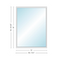 Andersen 400 Series Specialty Rectangle Window 72" Wide Fixed Vinyl Exterior Wood Interior Low-E4 Dual Pane Argon Full Glass Tempered Option