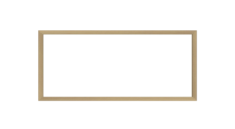 Andersen 400 Series Specialty Rectangle Window 108" Wide Fixed Vinyl Exterior Wood Interior Low-E4 Dual Pane Argon Full Glass Tempered Option