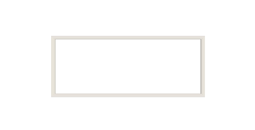 Andersen 400 Series Specialty Rectangle Window 120" Wide Fixed Vinyl Exterior Wood Interior Low-E4 Dual Pane Argon Full Glass Tempered Option