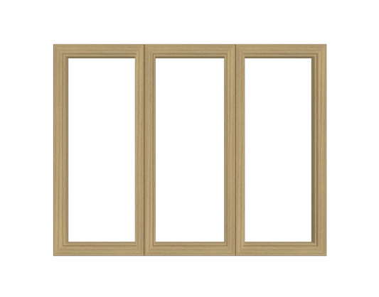 ANDERSEN Windows 400 Series LLR Triple Casement 61-3/4" Wide Vinyl Exterior Wood Interior New Construction Low-E4 Dual Pane Argon Fill Glass Full Screens/Grilles/Tempered Optional CN12-3,CN125-3,CN13-3,CN135-3,CN14-3,CN145-3,CN15-3,CN155-3 And CN16-3