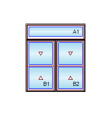 MARVIN Elevate Windows Twin Double Hung CN26 51" Wide Ultrex Fiberglass Exterior Bare Pine Interior Dual pane Low-E2 Argon Tilt In Sash