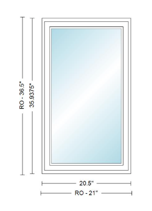 ANDERSEN Windows 400 Series Venting Casement 20-1/2" Wide Vinyl Exterior Wood Interior New Construction Low-E4 Dual Pane Argon Fill Glass Full Screen/Tempered/Frosted/Grilles Optional CN12, CN125, CN13, CN135, CN14, CN145, CN15, CN155, Or CN16