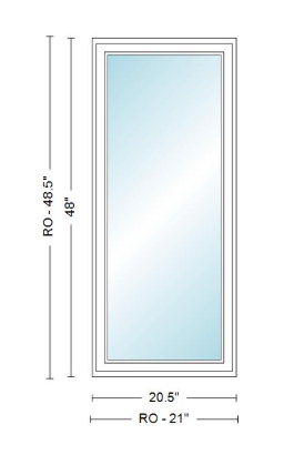 ANDERSEN Windows 400 Series Venting Casement 20-1/2" Wide Vinyl Exterior Wood Interior New Construction Low-E4 Dual Pane Argon Fill Glass Full Screen/Tempered/Frosted/Grilles Optional CN12, CN125, CN13, CN135, CN14, CN145, CN15, CN155, Or CN16