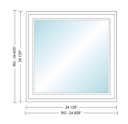 ANDERSEN Windows 400 Series Venting Casement 24⅛" Wide Vinyl Exterior Wood Interior New Construction Low-E4 Dual Pane Argon Fill Glass Full Screen/Tempered/Frosted/Grilles Optional C12, C125, C13, C135, C14, C145, C15, C155, Or C16