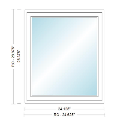 ANDERSEN Windows 400 Series Venting Casement 24⅛" Wide Vinyl Exterior Wood Interior New Construction Low-E4 Dual Pane Argon Fill Glass Full Screen/Tempered/Frosted/Grilles Optional C12, C125, C13, C135, C14, C145, C15, C155, Or C16