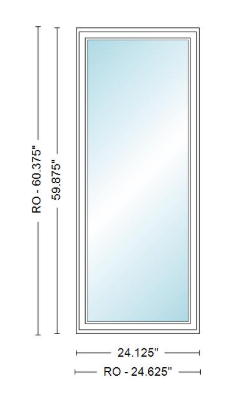 ANDERSEN Windows 400 Series Venting Casement 24⅛" Wide Vinyl Exterior Wood Interior New Construction Low-E4 Dual Pane Argon Fill Glass Full Screen/Tempered/Frosted/Grilles Optional C12, C125, C13, C135, C14, C145, C15, C155, Or C16