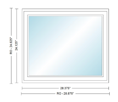 ANDERSEN Windows 400 Series Venting Casement 28⅜" Wide Vinyl Exterior Wood Interior New Construction Low-E4 Dual Pane Argon Fill Glass Full Screen/Tempered/Frosted/Grilles Optional CW12, CW125, CW13, CW135, CW14, CW145, CW15, CW155, Or CW16