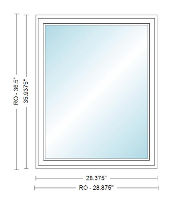 ANDERSEN Windows 400 Series Venting Casement 28⅜" Wide Vinyl Exterior Wood Interior New Construction Low-E4 Dual Pane Argon Fill Glass Full Screen/Tempered/Frosted/Grilles Optional CW12, CW125, CW13, CW135, CW14, CW145, CW15, CW155, Or CW16