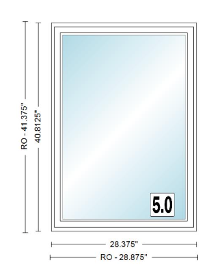 ANDERSEN Windows 400 Series Venting Casement 28⅜" Wide Vinyl Exterior Wood Interior New Construction Low-E4 Dual Pane Argon Fill Glass Full Screen/Tempered/Frosted/Grilles Optional CW12, CW125, CW13, CW135, CW14, CW145, CW15, CW155, Or CW16