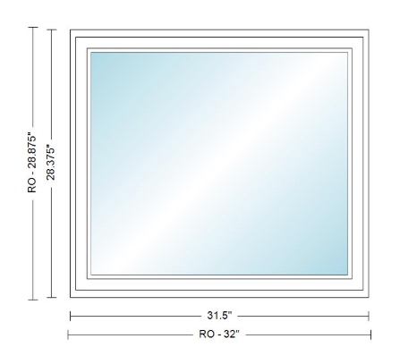 ANDERSEN Windows 400 Series Venting Casement 31½" Wide Vinyl Exterior Wood Interior New Construction Low-E4 Dual Pane Argon Fill Glass Full Screen/Tempered/Frosted/Grilles Optional CX125, CX13, CX135, CX14, CX145, CX15, CX155, Or CX16