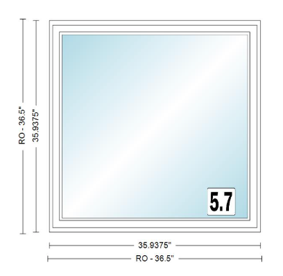 ANDERSEN Windows 400 Series Venting Casement 35-15/16