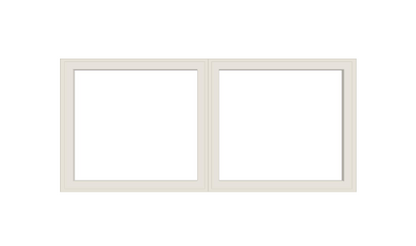 ANDERSEN Windows 400 Series Twin Venting Awning 48" Wide Vinyl Exterior Wood Interior Low-E4 Argon Dual Pane Glass Full Screen/Frosted/Tempered Option