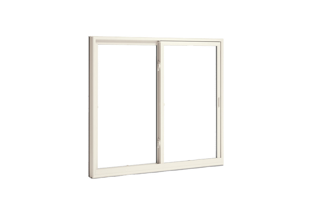 MARVIN Essential Windows Slider/Glider CN60 Ultrex Fiberglass Interior And Exterior New Construction Low-E2 Argon Half Screen Optional CN 6016, CN 6020, CN 6026, CN 6030, CN 6036, CN 6040, CN 6046, CN 6050