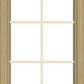 ANDERSEN Windows 400 Series Venting Casement 28⅜" Wide Vinyl Exterior Wood Interior New Construction Low-E4 Dual Pane Argon Fill Glass Full Screen/Tempered/Frosted/Grilles Optional CW12, CW125, CW13, CW135, CW14, CW145, CW15, CW155, Or CW16