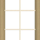 ANDERSEN Windows 400 Series Venting Casement 17" Wide Vinyl Exterior Wood Interior New Construction Low-E4 Dual Pane Argon Fill Glass Full Screen/Tempered/Frosted/Grilles Optional CR12, CR125, CR13, CR135, CR14, CR145, CR15, CR155, Or CR16