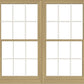 ANDERSEN Windows 400 Series Twin Double Hung 67-3/8" Wide Equal Sash Vinyl Exterior Wood Interior Low-E4 Dual Pane Glass Screen/Tempered/Frosted/Grilles Optional TW2832-2, TW2836-2, TW28310-2, TW2842-2, TW2846-2, TW28410-2, Or TW2852-2