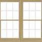 ANDERSEN Windows 400 Series Twin Double Hung 71-3/8" Wide Equal Sash Vinyl Exterior Wood Interior Low-E4 Dual Pane Glass Screen/Tempered/Frosted/Grilles Optional TW21032-2, TW21036-2, TW210310-2, TW21042-2, TW21046-2, TW210410-2, Or TW21052-2