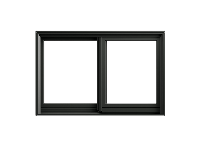 ANDERSEN Windows 400 Series Gliding Slider Window 47-1/4" Wide Vinyl Exterior Wood Interior Low-E4 Dual Pane Glass Full Screen/Grilles/Tempered Optional G42, G43, G436, G44, Or G45