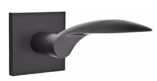 EMTEK Mercury Lever Modern, Disk, Square, Neos, Modern Rectangular, Or Urban Modern Rosette Door Lever Handle Passage, Privacy, Or Dummy Many Color Options