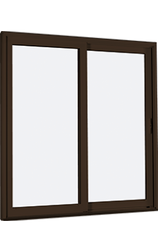 MI V3000 Series 5'0" X 6'8" Vinyl Sliding/Gliding Clear Tempered Dual Pane Low-E Argon Glass 2 Panel Setup Patio Door 1615 Grilles/Screen Optional