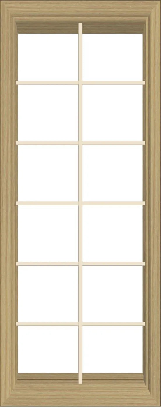 ANDERSEN Windows 400 Series Venting Casement 20-1/2" Wide Vinyl Exterior Wood Interior New Construction Low-E4 Dual Pane Argon Fill Glass Full Screen/Tempered/Frosted/Grilles Optional CN12, CN125, CN13, CN135, CN14, CN145, CN15, CN155, Or CN16