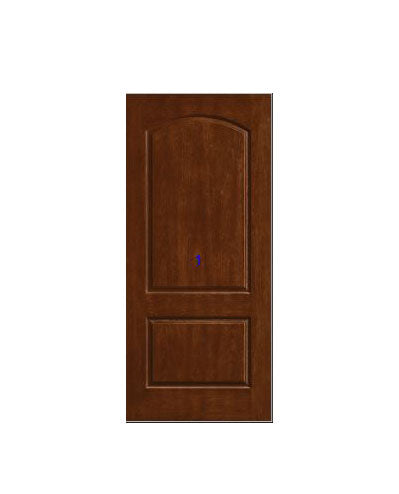 THERMATRU 6'8" Or 8'0" Classic Craft Mahogany Square Top Panel Exterior Prehung Door CCR200/CCR8222