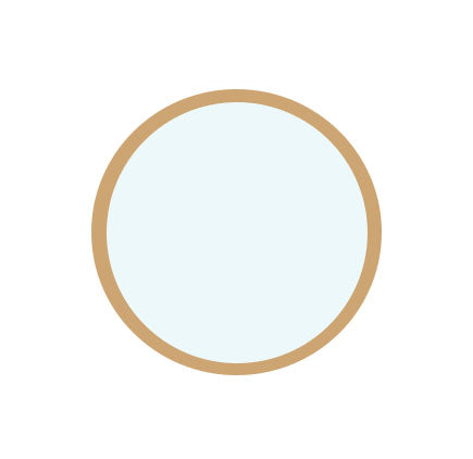 ANDERSEN Windows 400 Series Specialty Circle Window Fixed Vinyl Exterior Wood Interior Low-E4 Dual Pane Argon Full Glass Grilles/Frosted/Tempered Optional CIR20, CIR24, CIR30, FR40, Or FR60