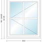 ANDERSEN Windows 400 Series Venting Casement 20-1/2" Wide Vinyl Exterior Wood Interior New Construction Low-E4 Dual Pane Argon Fill Glass Full Screen/Tempered/Frosted/Grilles Optional CN12, CN125, CN13, CN135, CN14, CN145, CN15, CN155, Or CN16
