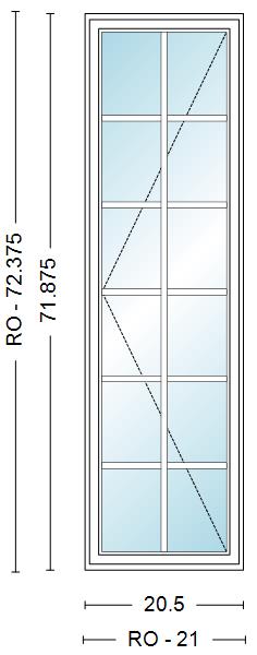 ANDERSEN Windows 400 Series Venting Casement 20-1/2" Wide Vinyl Exterior Wood Interior New Construction Low-E4 Dual Pane Argon Fill Glass Full Screen/Tempered/Frosted/Grilles Optional CN12, CN125, CN13, CN135, CN14, CN145, CN15, CN155, Or CN16