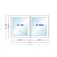 ANDERSEN Windows 400 Series Venting Twin/Double Casement 40-3/4" Wide Vinyl Exterior Wood Interior Low-E4 Dual Pane Argon Fill Glass Full Screens/Grilles/Tempered Optional CN22, CN225, CN23, CN235, CN24, CN245, CN25, CN255, Or CN26
