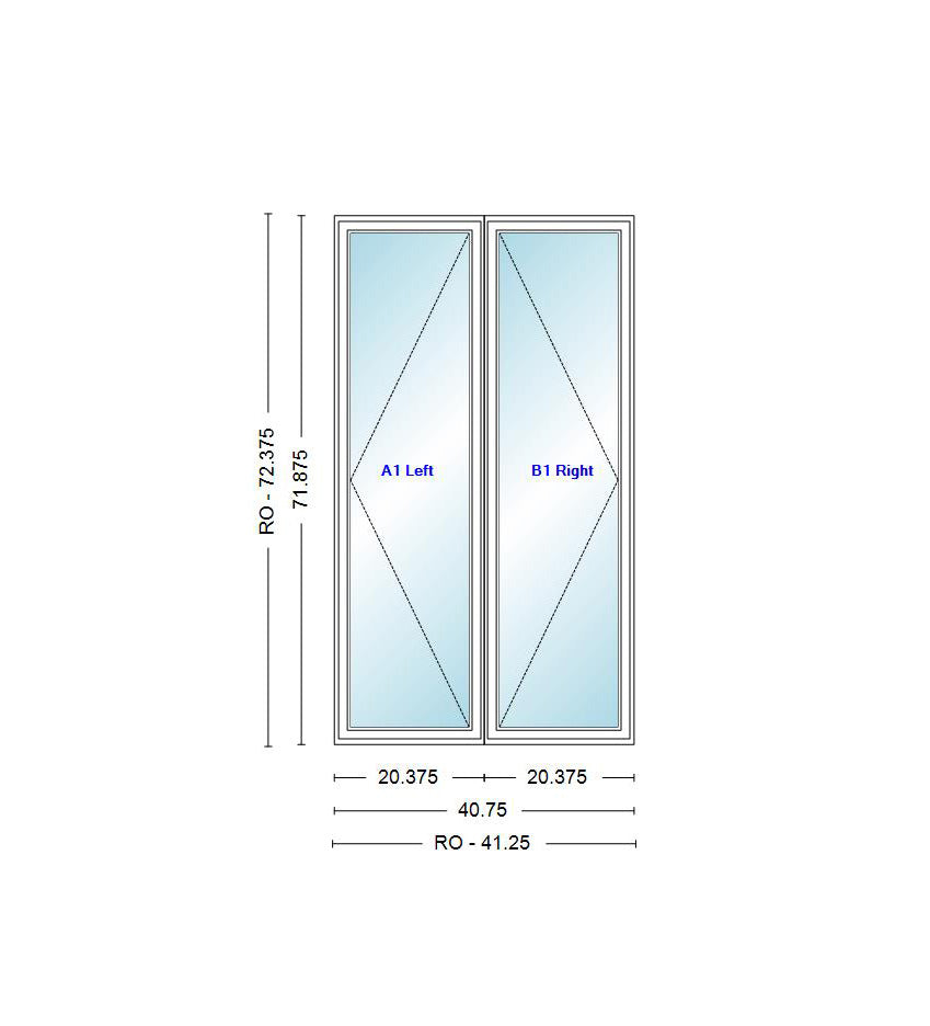 ANDERSEN Windows 400 Series Venting Twin/Double Casement 40-3/4" Wide Vinyl Exterior Wood Interior Low-E4 Dual Pane Argon Fill Glass Full Screens/Grilles/Tempered Optional CN22, CN225, CN23, CN235, CN24, CN245, CN25, CN255, Or CN26