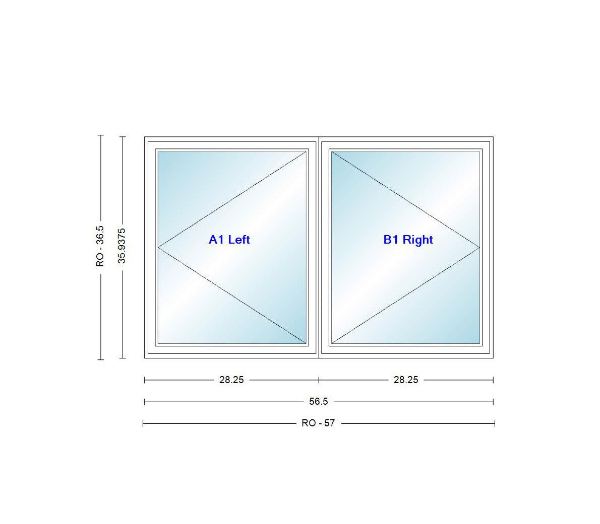 ANDERSEN Windows 400 Series Venting Twin/Double Casement 56-1/2" Wide Vinyl Exterior Wood Interior Low-E4 Dual Pane Argon Fill Glass Full Screens/Grilles/Tempered Optional CW22, CW225, CW23, CW235, CW24, CW245, CW25, CW255, Or CW26