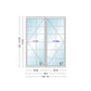 ANDERSEN Windows 400 Series Venting Twin/Double Casement 56-1/2