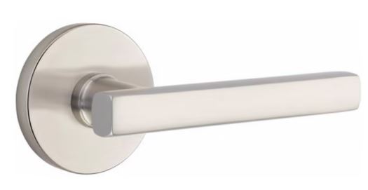EMTEK Freestone Lever Modern, Disk, Square, Neos, Modern Rectangular, Or Urban Modern Rosette Door Lever Handle Passage, Privacy, Or Dummy Many Color Options