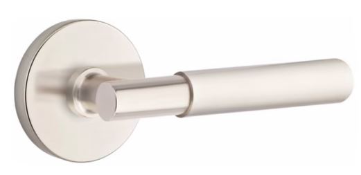 EMTEK Myles Lever Modern, Disk, Square, Neos, Modern Rectangular, Or Urban Modern Rosette Door Lever Handle Passage, Privacy, Or Dummy Many Color Options