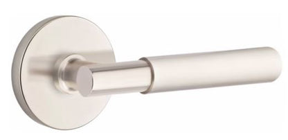 EMTEK Myles Lever Modern, Disk, Square, Neos, Modern Rectangular, Or Urban Modern Rosette Door Lever Handle Passage, Privacy, Or Dummy Many Color Options