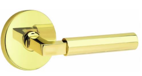 EMTEK Hercules Lever Modern, Disk, Square, Neos, Modern Rectangular, Or Urban Modern Rosette Door Lever Handle Passage, Privacy, Or Dummy Many Color Options