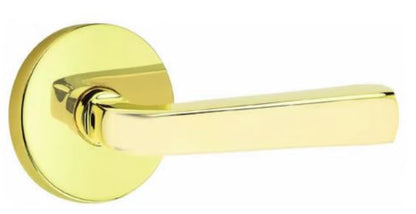 EMTEK Sion Lever Modern, Disk, Square, Neos, Modern Rectangular, Or Urban Modern Rosette Door Lever Handle Passage, Privacy, Or Dummy Many Color Options