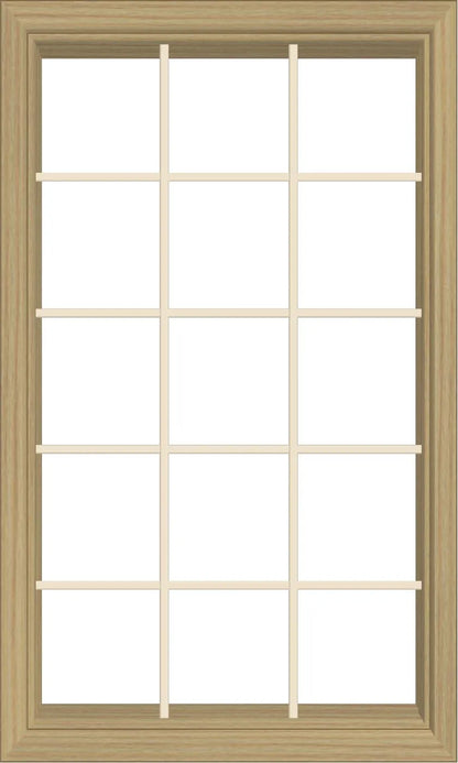 ANDERSEN Windows 400 Series Venting Casement 31½" Wide Vinyl Exterior Wood Interior New Construction Low-E4 Dual Pane Argon Fill Glass Full Screen/Tempered/Frosted/Grilles Optional CX125, CX13, CX135, CX14, CX145, CX15, CX155, Or CX16
