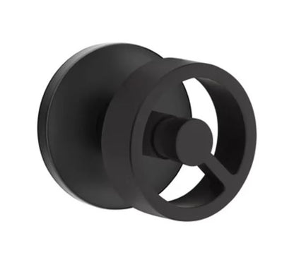 EMTEK Spoke Knob  Quincy, Disk, Square, Modern Rectangular, Or Urban Modern Rosette Door Knob Handle Passage, Privacy, Or Dummy Many Color Options