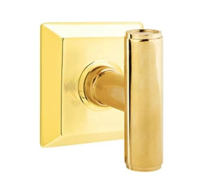 EMTEK The Ace Knob  Quincy, Disk, Square, Modern Rectangular, Or Urban Modern Rosette Door Knob Handle Passage, Privacy, Or Dummy Many Color Options