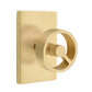 EMTEK Spoke Knob  Quincy, Disk, Square, Modern Rectangular, Or Urban Modern Rosette Door Knob Handle Passage, Privacy, Or Dummy Many Color Options