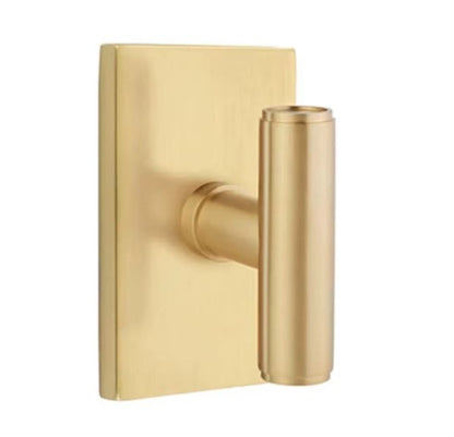 EMTEK The Ace Knob  Quincy, Disk, Square, Modern Rectangular, Or Urban Modern Rosette Door Knob Handle Passage, Privacy, Or Dummy Many Color Options