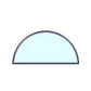 Marvin Essential Direct Glazed Round Top Fixed Picture Window Fiberglass Exterior And Interior Low-E2 With Argon Glass Tempered Option RT1 CN 2613, CN 2814, CN 3016, CN 3619, CN 4020, CN 5026, CN 5428, CN 6030, CN 7036 Or CN 8040