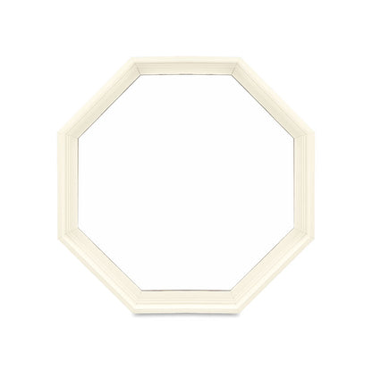 Marvin Essential Direct Glazed Octagon Fixed Picture Window Fiberglass Exterior And Interior Low-E2 With Argon Glass Tempered Optional