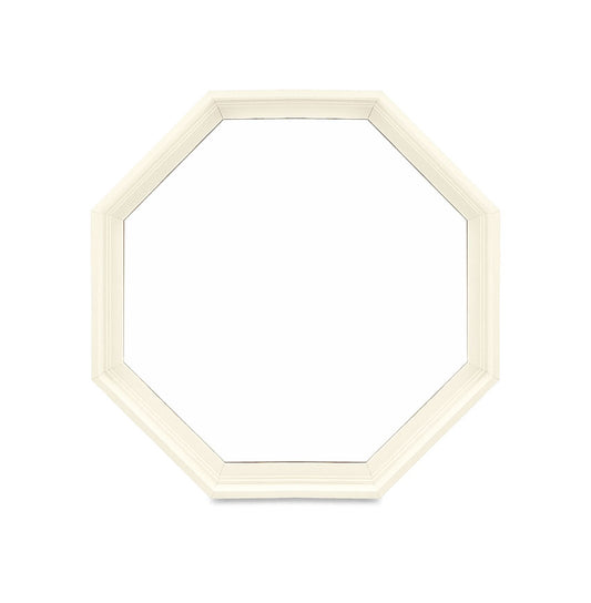 Marvin Essential Direct Glazed Octagon Fixed Picture Window Fiberglass Exterior And Interior Low-E2 With Argon Glass Tempered Optional