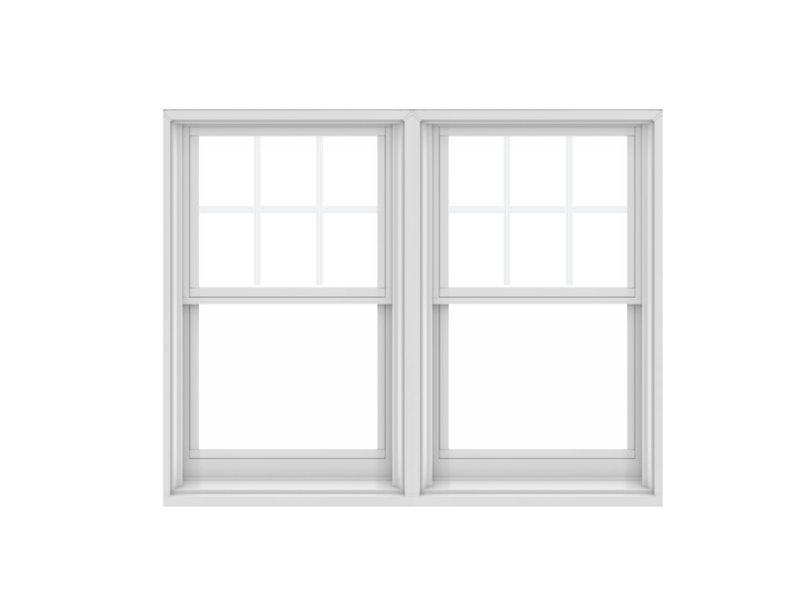 ANDERSEN Windows 400 Series Twin Double Hung 67-3/8" Wide Equal Sash Vinyl Exterior Wood Interior Low-E4 Dual Pane Glass Screen/Tempered/Frosted/Grilles Optional TW2832-2, TW2836-2, TW28310-2, TW2842-2, TW2846-2, TW28410-2, Or TW2852-2