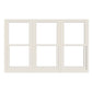 ANDERSEN Windows 400 Series Triple Double Hung Venting Window 77-1/8" Equal Sash Vinyl Exterior Wood Interior Low-E4 Dual Pane Glass Full Screen/Grilles/Tempered Optional TW20310-3, TW2042-3, TW2046-3, TW20410-3, Or TW2052-3
