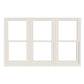 ANDERSEN Windows 400 Series Triple Double Hung Venting Window 101-1/8" Equal Sash Vinyl Exterior Wood Interior Low-E4 Dual Pane Glass Full Screen/Grilles/Tempered Optional TW28310-3, TW2842-3, TW2846-3, TW28410-3, Or TW2852-3